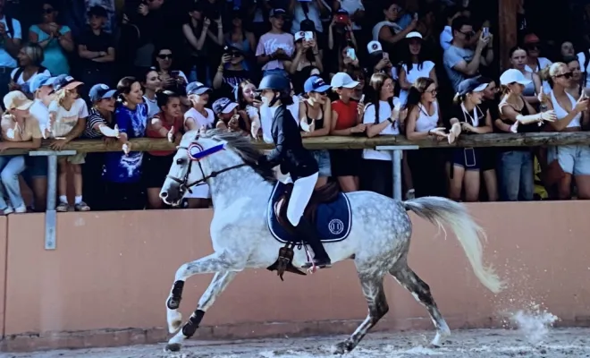 LE CENTRE EQUESTRE DE NOMAIN aux Championnats de France poney, Orchies, ECURIE NOEMIE SAMIJN