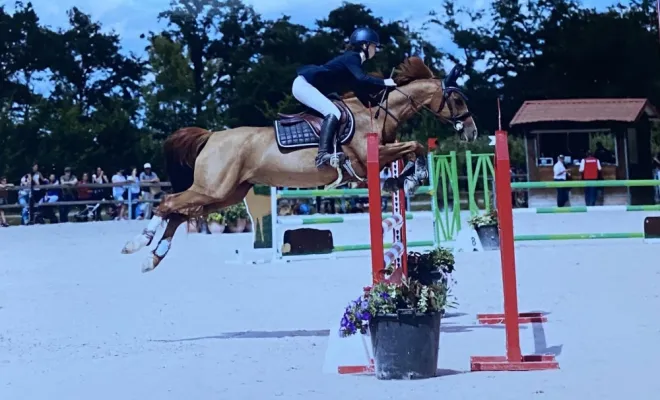 LE CENTRE EQUESTRE DE NOMAIN aux Championnats de France poney, Orchies, ECURIE NOEMIE SAMIJN