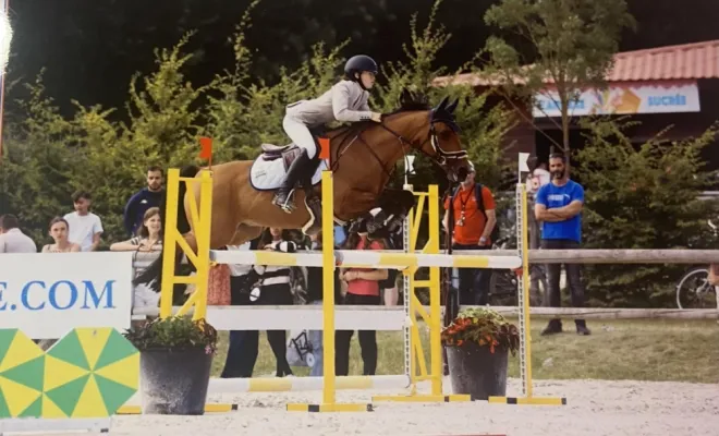 LE CENTRE EQUESTRE DE NOMAIN aux Championnats de France poney, Orchies, ECURIE NOEMIE SAMIJN