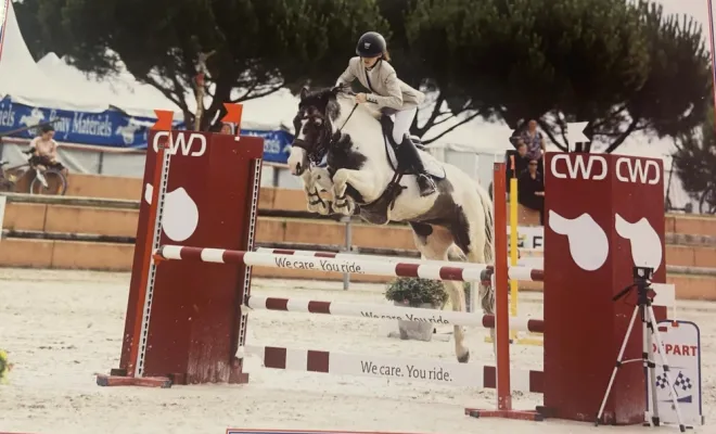 LE CENTRE EQUESTRE DE NOMAIN aux Championnats de France poney, Orchies, ECURIE NOEMIE SAMIJN